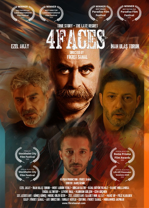 Movie poster for 4 FACES