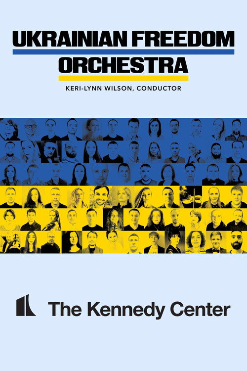Movie poster for Ukrainian Freedom Orchestra at The Kennedy Center (2022)