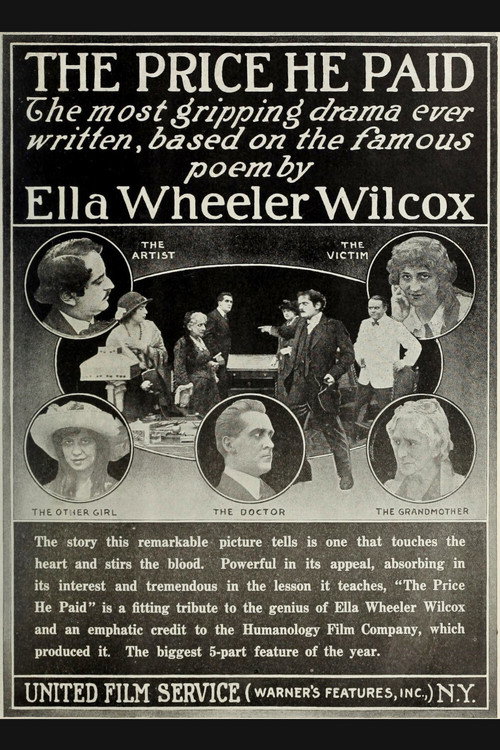 Movie poster for The Price He Paid (1914)