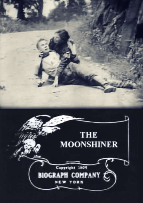 Movie poster for The Moonshiner (1904)