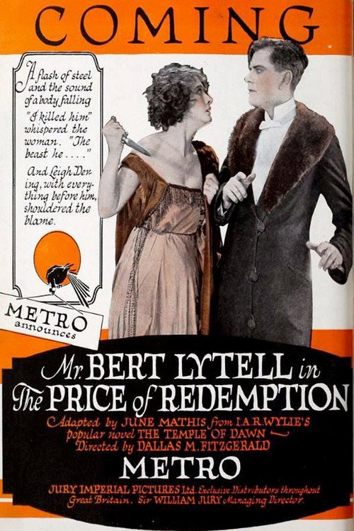 Movie poster for The Price of Redemption (1920)