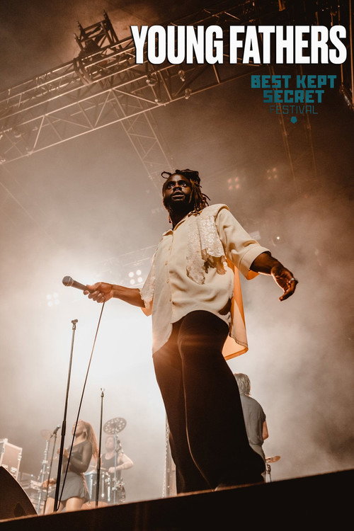 Movie poster for Young Fathers: Live at Best Kept Secret 2023 (2023)