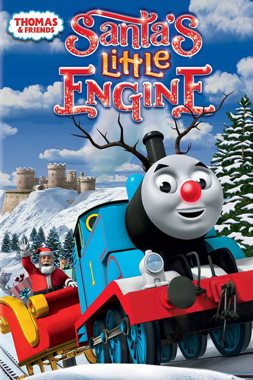 Movie poster for Thomas & Friends: Santa's Little Engine (2013)
