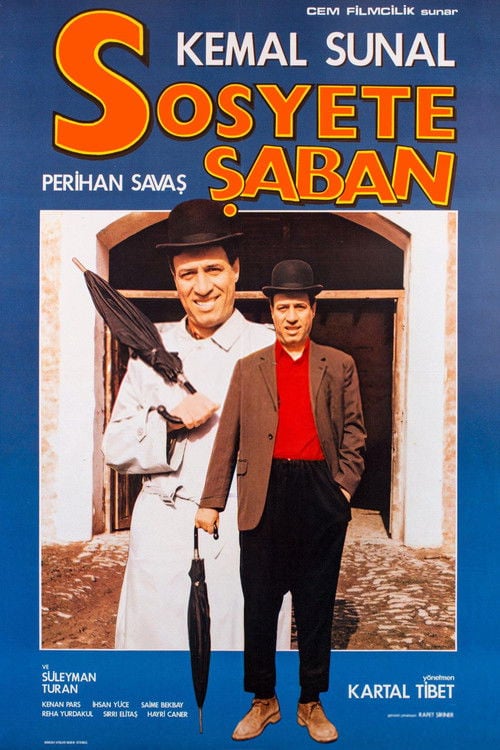 Movie poster for Sosyete Şaban (1985)