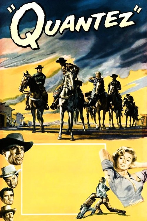 Movie poster for Quantez (1957)