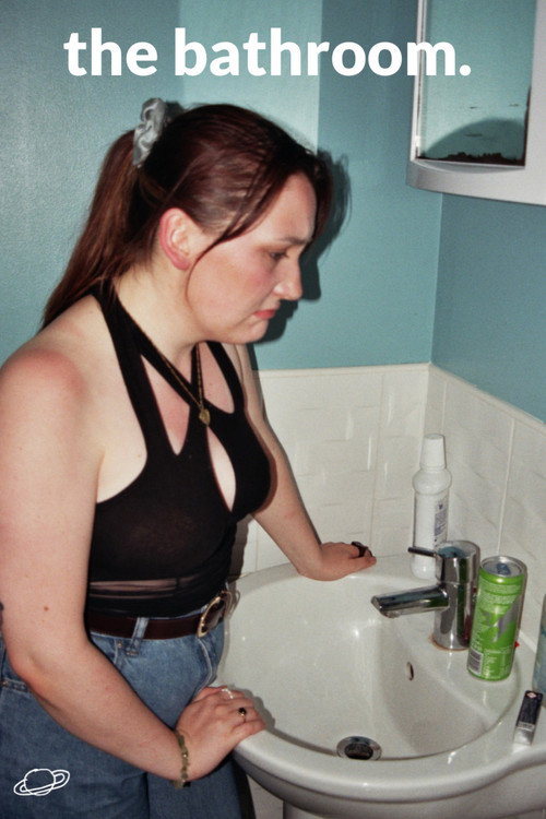Movie poster for the bathroom