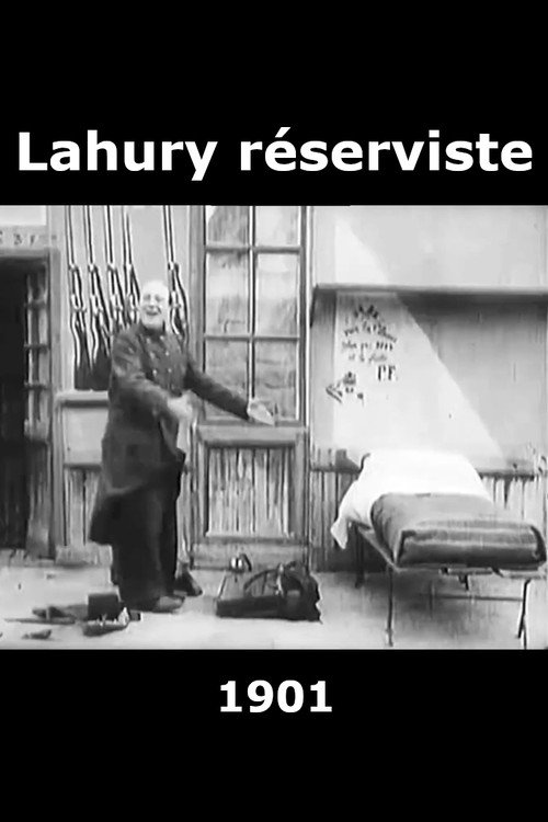 Movie poster for Lahury the Soldier (1901)