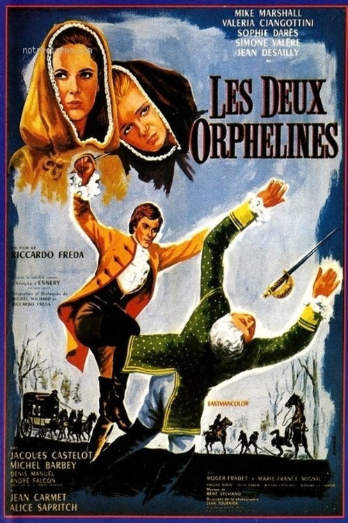 Movie poster for The Two Orphans (1965)