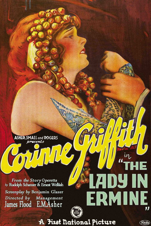 Movie poster for The Lady in Ermine (1927)