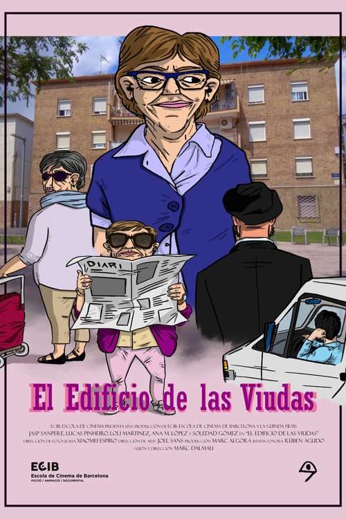 Movie poster for El edificio de las viudas (2018)