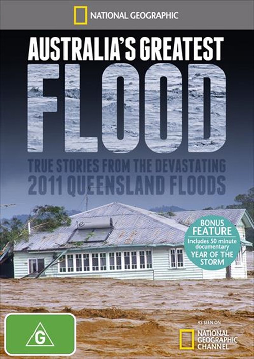 Movie poster for Australia's Great Flood (2012)