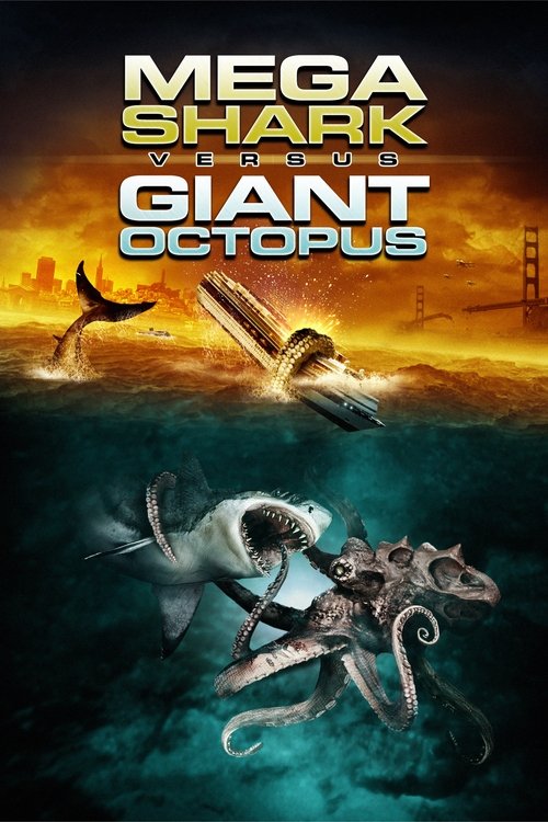 Movie poster for Mega Shark vs. Giant Octopus (2009)