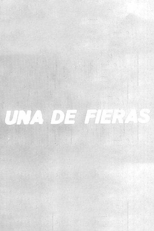 Movie poster for Una de fieras (1934)