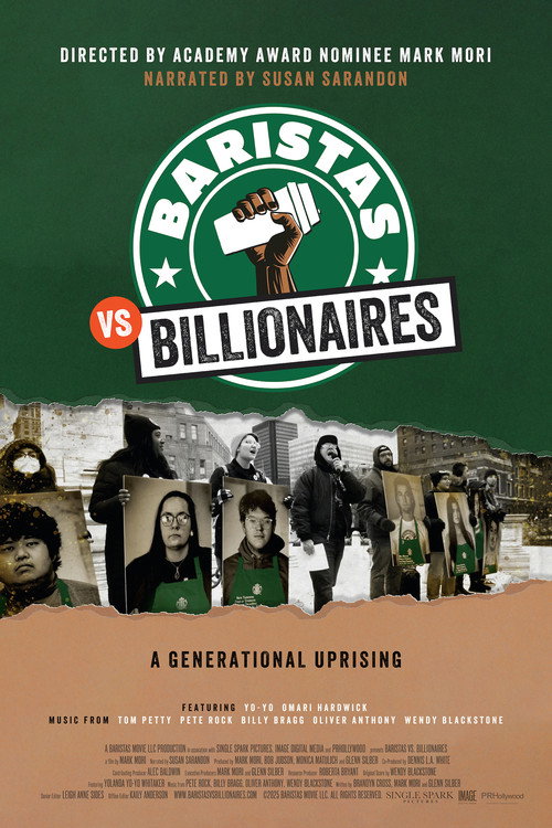 Movie poster for Baristas vs Billionaires (2025)