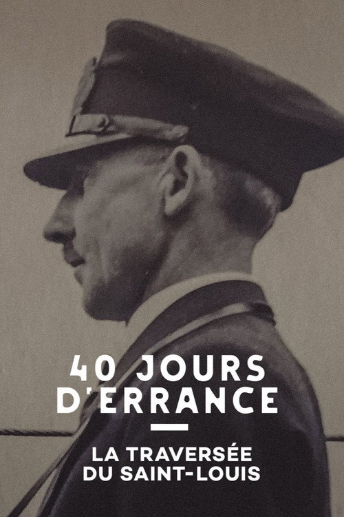 Movie poster for 40 Jours d'errance : La Traversée du Saint-Louis (2020)