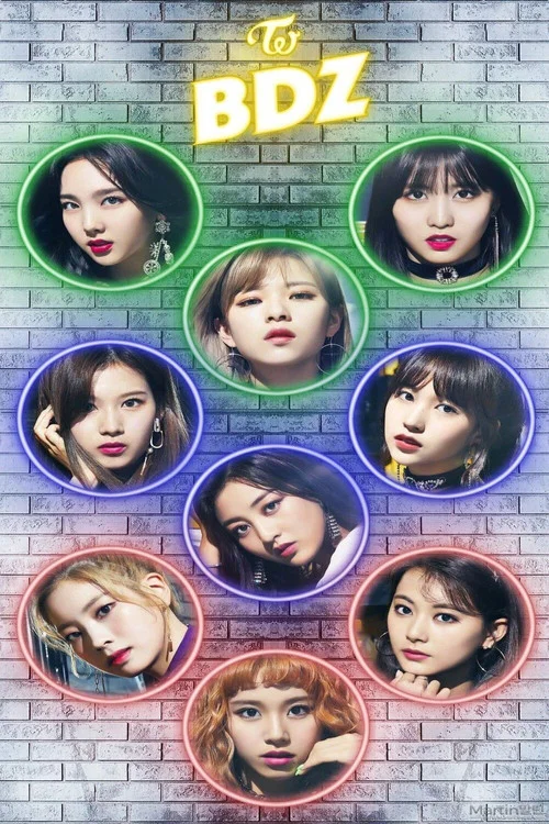 Movie poster for Twice 1st Arena Tour 2018 "BDZ" at Musashino Forest Sports Plaza Main Arena (2019)