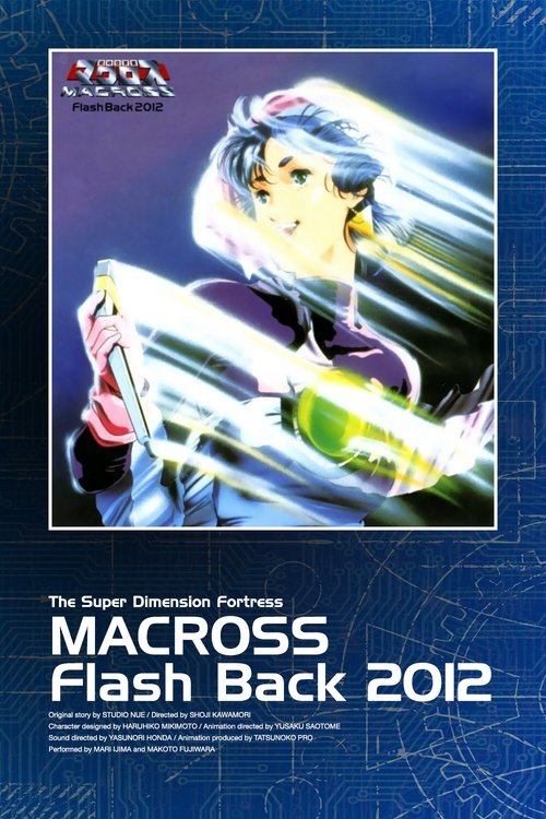 Movie poster for The Super Dimension Fortress Macross: Flash Back 2012 (1987)