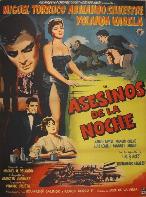 Movie poster for Assassins of the Night (1957)