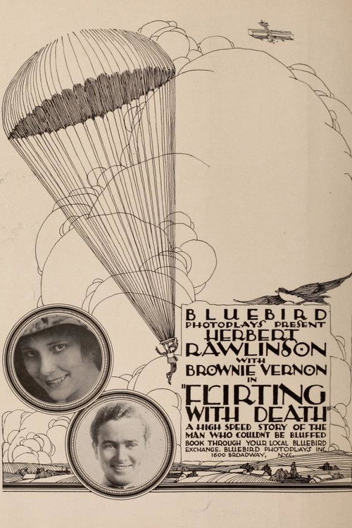 Movie poster for Flirting with Death (1917)