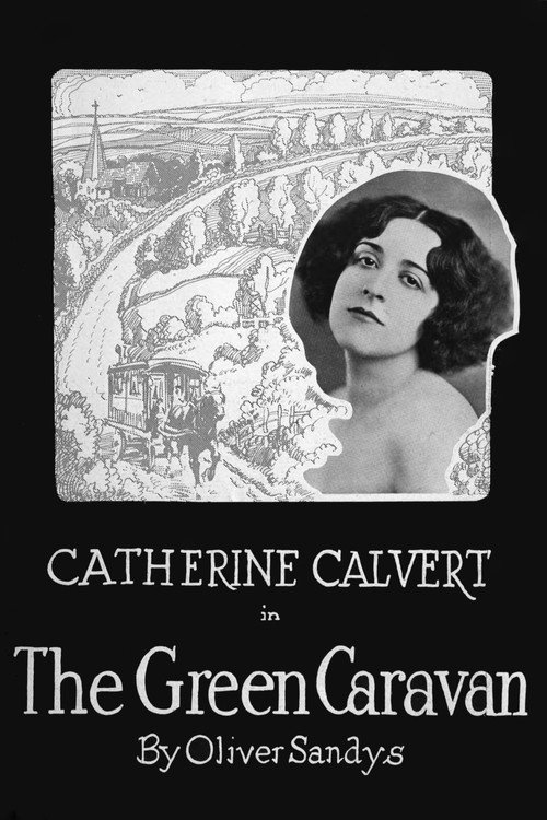 Movie poster for The Green Caravan (1922)