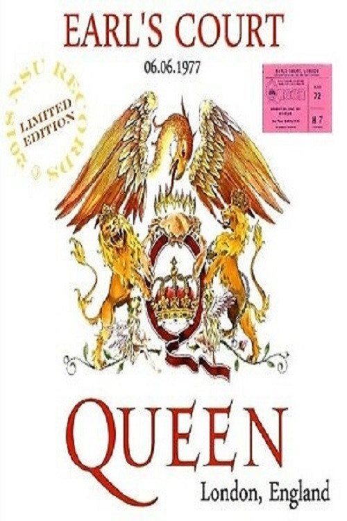 Movie poster for Queen: Live at Earl's Court Arena (1977)