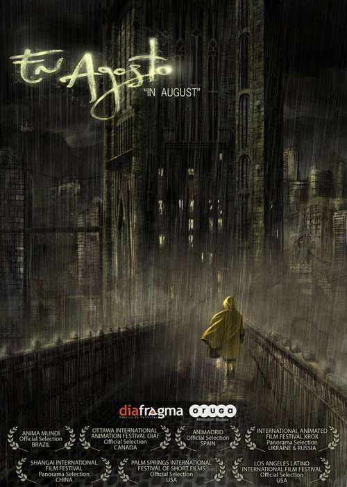 Movie poster for In August (2008)