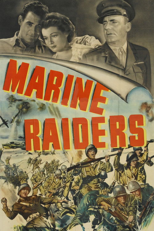 Movie poster for Marine Raiders (1944)