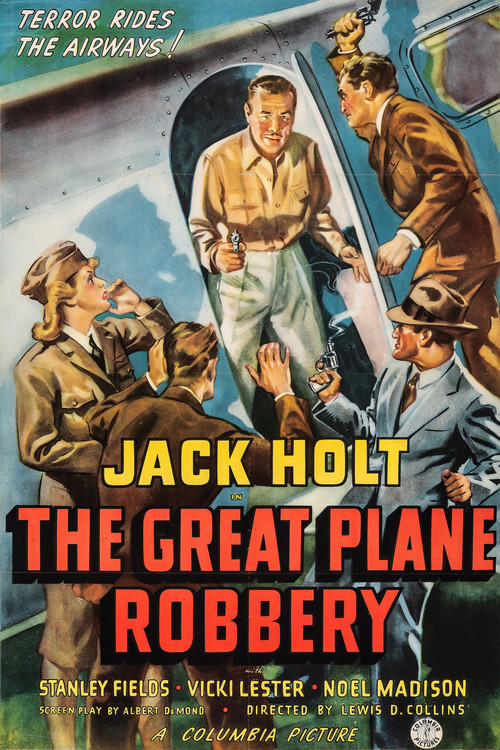 Movie poster for The Great Plane Robbery (1940)