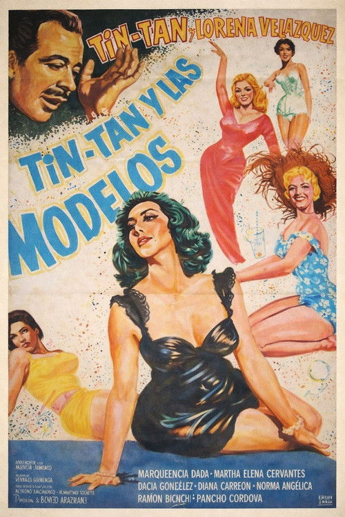 Movie poster for Tin Tan y las modelos (1960)
