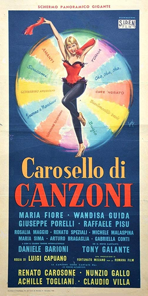 Movie poster for Carousel of songs (1958)