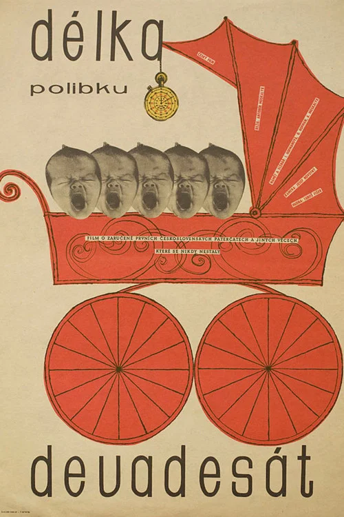 Movie poster for Délka polibku devadesát (1965)