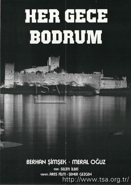 Movie poster for Her Gece Bodrum (1992)