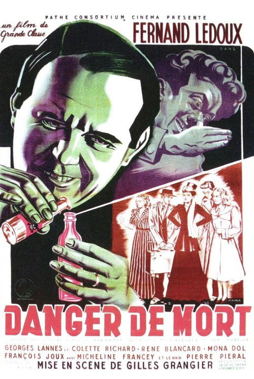 Movie poster for Danger of Death (1947)