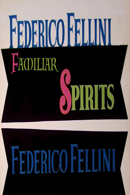 Movie poster for Familiar Spirits (1966)