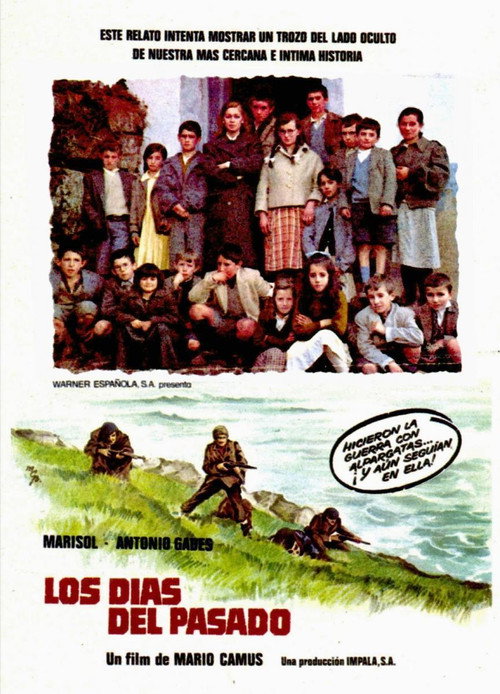 Movie poster for Los días del pasado (1977)