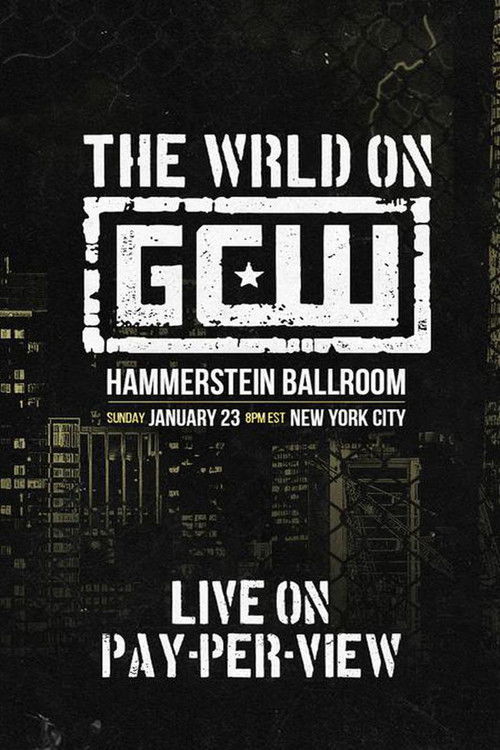 The WRLD on GCW poster
