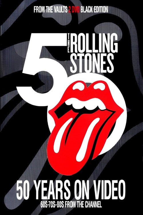 Movie poster for Rolling Stones: 50 Years on Video - Black Edition (2013)