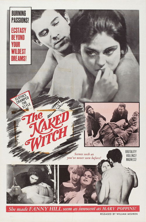 Movie poster for The Naked Witch (1967)