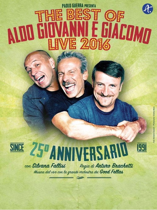 Movie poster for The Best of Aldo Giovanni e Giacomo (2016)