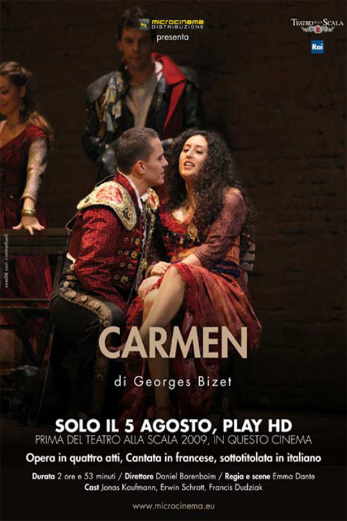 Movie poster for Carmen (2009)
