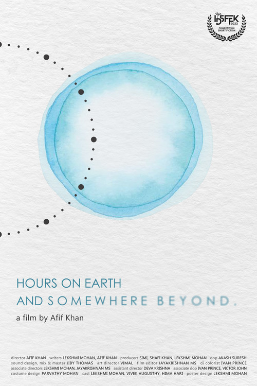 Movie poster for Hours on Earth and Somewhere Beyond (2023)