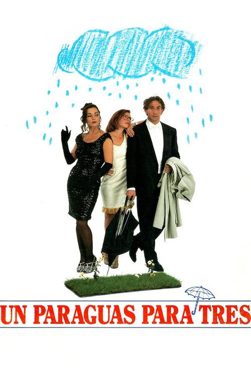 Movie poster for Un paraguas para tres (1992)