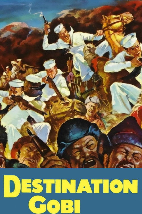 Movie poster for Destination Gobi (1953)
