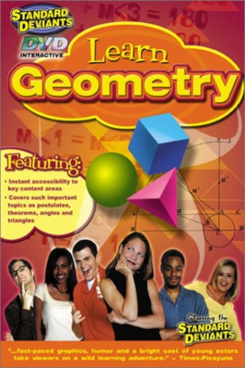 Movie poster for The Standard Deviants: The Many-Sided World of Geometry, Part 1 (2002)