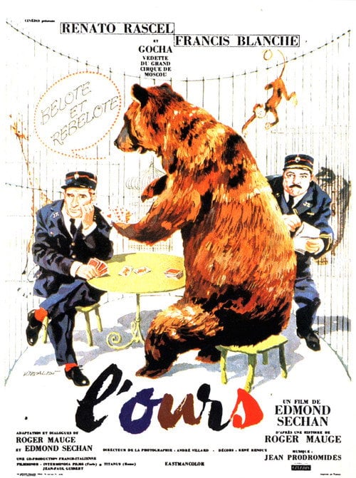 Movie poster for The Bear (1960)