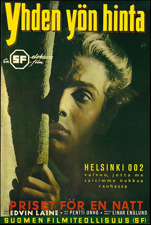 Movie poster for Yhden yön hinta (1952)