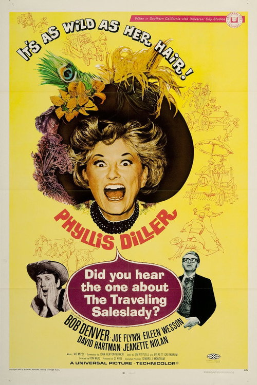 Movie poster for Did You Hear the One About the Traveling Saleslady? (1968)