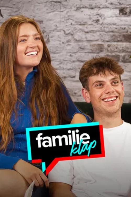 Familieklap poster