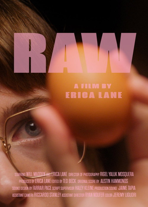 Movie poster for Raw (2024)
