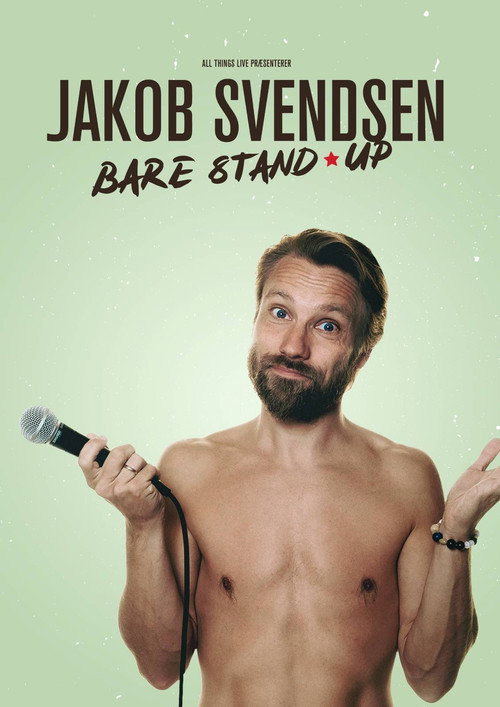Movie poster for Jakob Svendsen - Bare Stand-Up (2021)